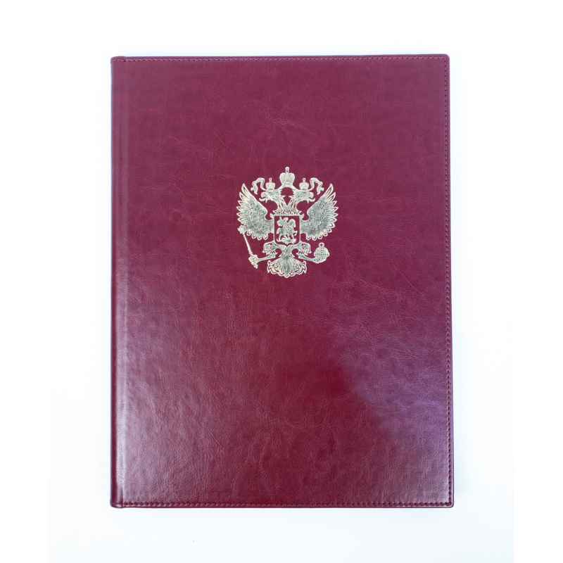 Папка для документов из кожзама с карманами